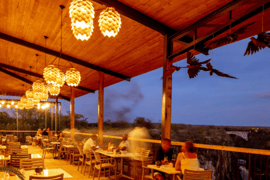 Lookout Café dining